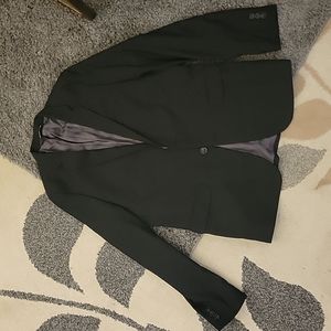 Boys Black Sport Jacket, Size 14-16, EUC